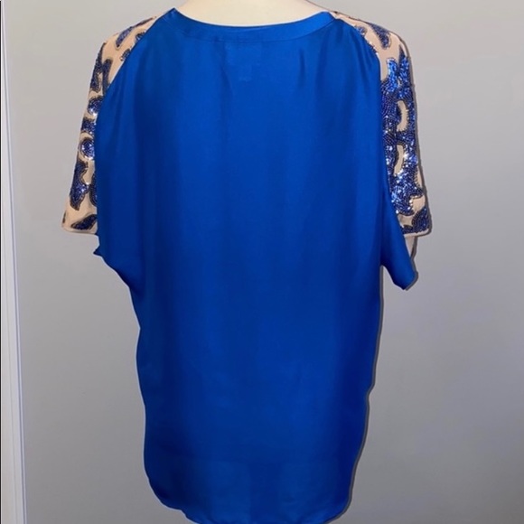 Tracy Reese sequin blouse - Picture 2 of 5